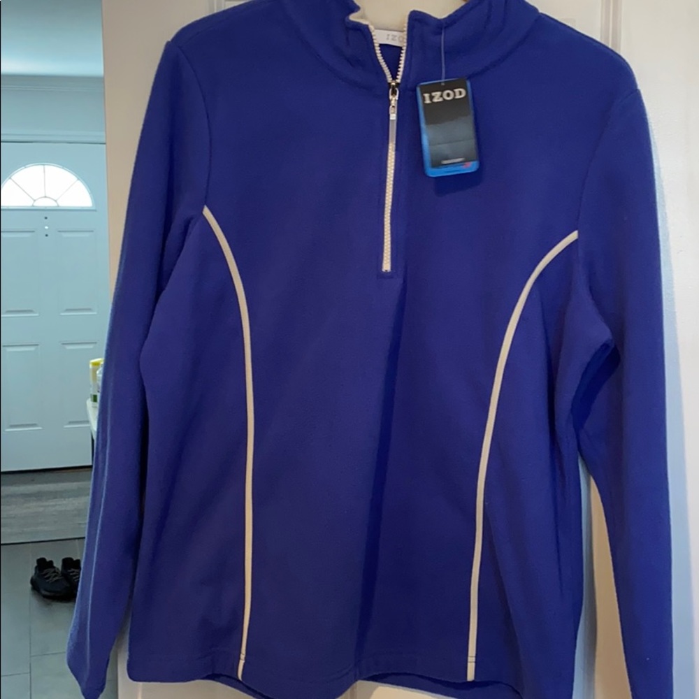 IZOD quarter zip sweatshirt